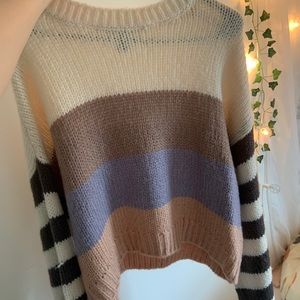 F21 Multicolored Sweater